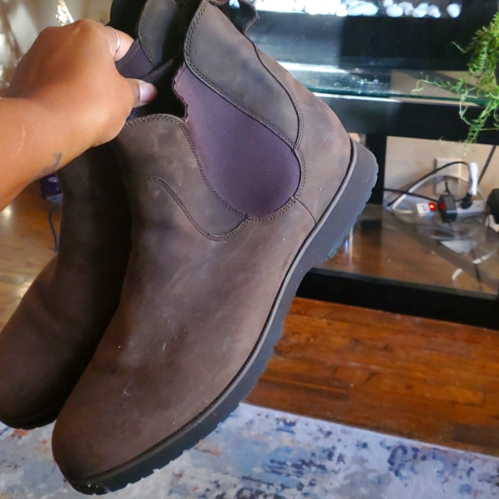 MENS size 15 Brown suede Ugg boots
